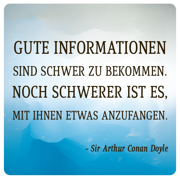 Gute Informationen Gute Informationen